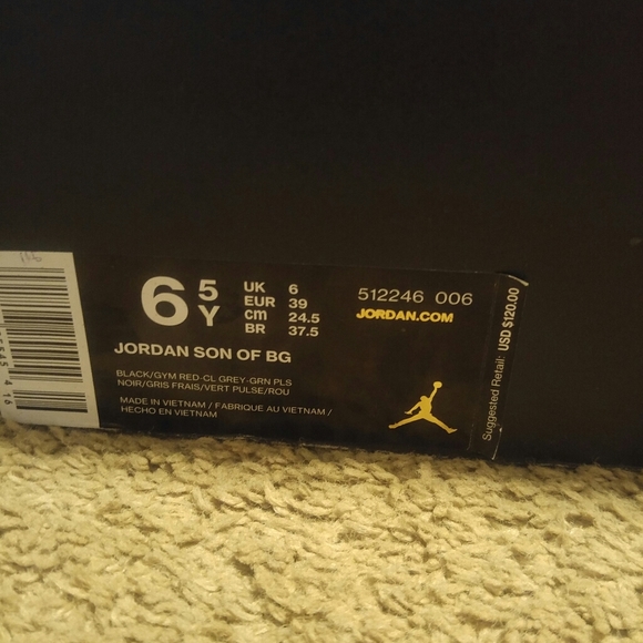 Nike Jordan's - Picture 2 of 2